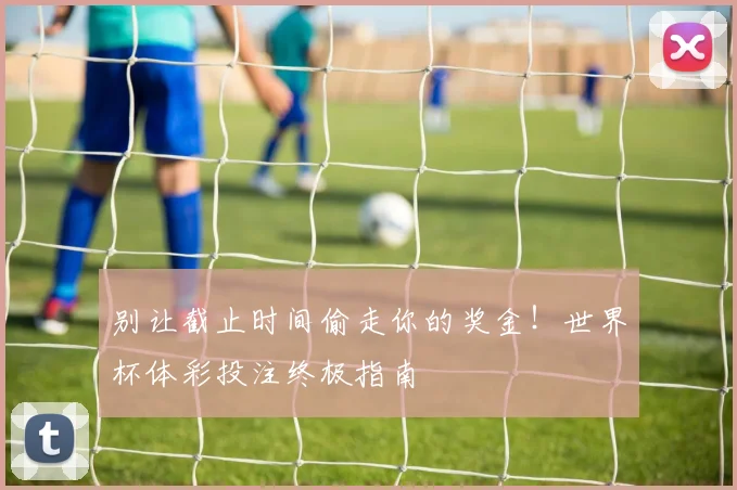 别让截止时间偷走你的奖金！世界杯体彩投注终极指南